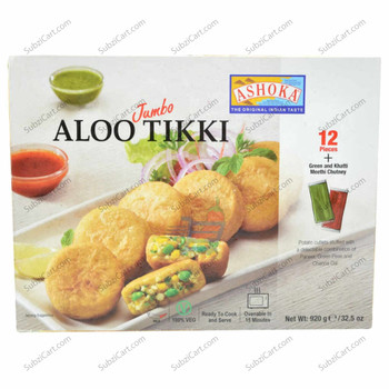Ashoka Aloo Tikki 12 Pc, 920 Grams