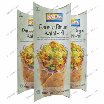 Ashoka Paneer Biryani Kathi Roll, 200 Grams