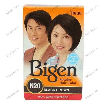 Bigen Black Brown N20, 6 Grams
