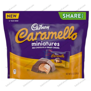 Cadbury Caramello Miniatures, 8 Oz