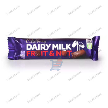 Dairy Milk Fruit& Nut, 49 Grams