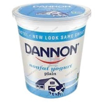 Dannon Plain Yogurt, 32 Oz