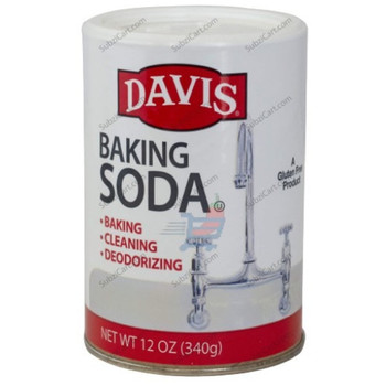 Davis Baking Soda, 12 Oz