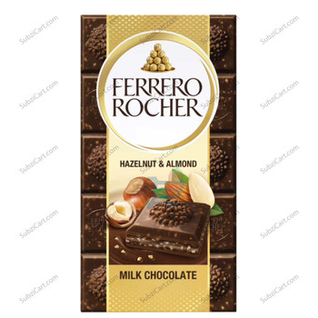 Ferrero Rocher Milk Hazelnut Almond, 90 Grams