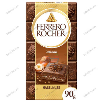 Ferrero Rocher Milk Hazelnut, 90 Grams