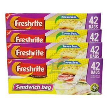 Freshrite Sandwich Bag, 42 Piece