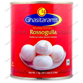 Ghasitarams Rassgulla No Sugar, 1 KG