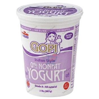 Gopi 0% Fat Yogurt, 2 LB