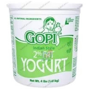 Gopi 2% Fat Yogurt, 906 Grams