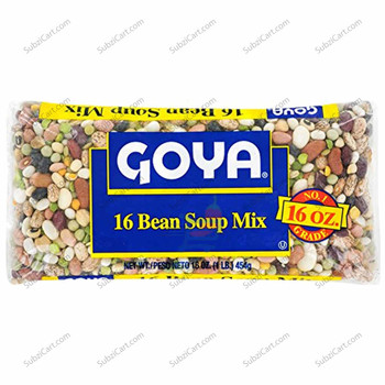 Goya 16 Bean Soup Mix, 1 LB