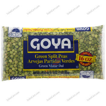Goya Green Split Peas, 1 LB