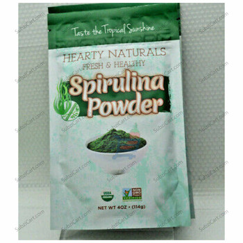 Hearty Naturalsspirulina Powder, 4 Oz