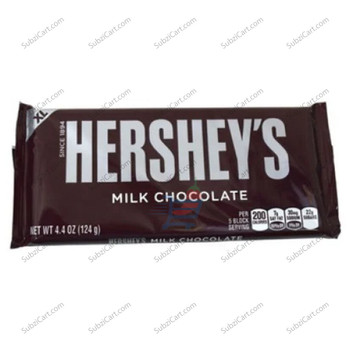 Hersheys Milk Chocolate, 124 Grams