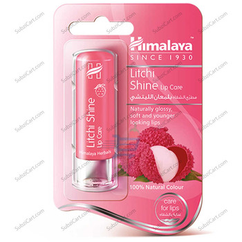 Himalaya  Lip Care Litchi Shine, 4.5 Grams