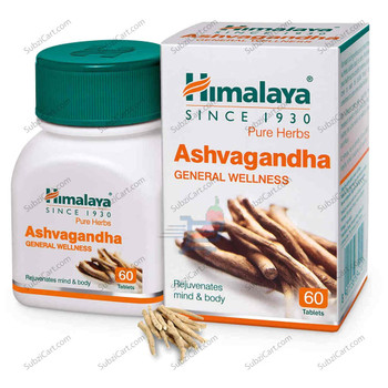 Himalaya Ashvagandha, 60 Tablets