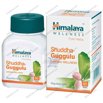 Himalaya Guggul  Shuddha, 60 Tablets