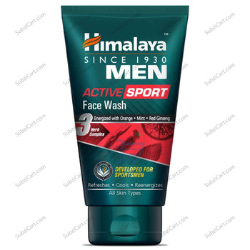 Himalaya Men Active Sport Face Wash, 100 ML