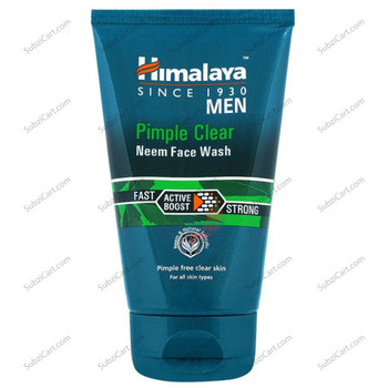 Himalaya Men Pimple Clear Face Wash, 100 ML