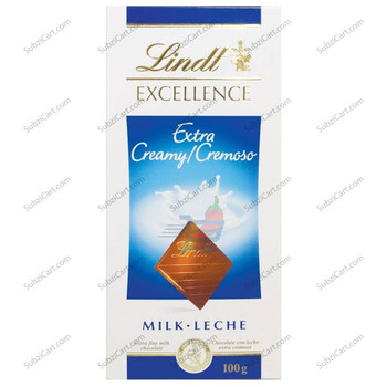 Lindt Extra Creamy Chocolate, 100 Grams