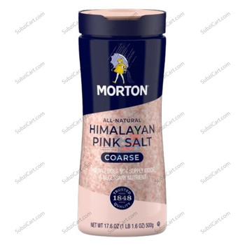 Morton Himalayan Pink Salt, 500 Grams