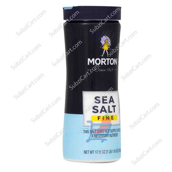 Morton Sea Salt Fine, 500 Grams
