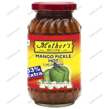 Mothers Mango Pickle Hot, 500 Grams