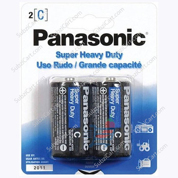 Panasonic C2 2 Count Heavy Duty, 1 Pack