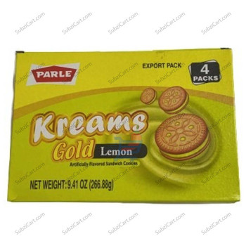 Parle Kreams Gold Lemon, 266.88 Grams