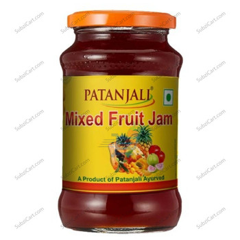 Patanjali Mixed Fruit Jam, 500 Grams