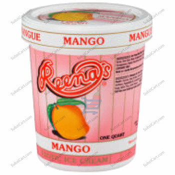 Reenas Cup Ice Cream Mango, 4 Oz