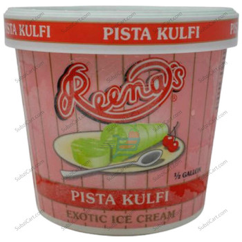 Reenas Ice Cream Pista Kulfi, 1.89 LTR