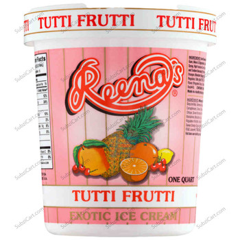 Reenas Ice Cream Tutti Frutti, 1.89 LTR