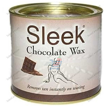 Sleek Chocolate Wax, 800 Grams