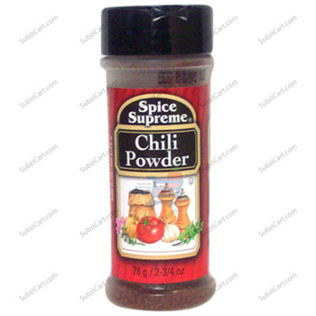 Spice Supreme Chili Powder, 76 Grams