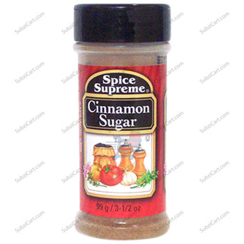 Spice Supreme Cinnamon Sugar, 99 Grams