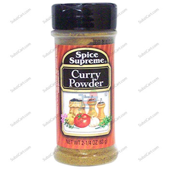 Spice Supreme Curry Powder, 64 Grams