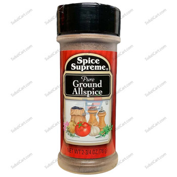 Spice Supreme Ground All Spice, 4 Oz