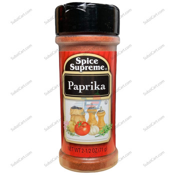 Spice Supreme Paprika, 71 Grams