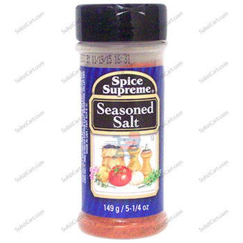 Spice Supreme Seasoned Salt, 149 Grams