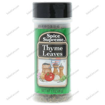 Spice Supreme Thyme Leaves, 28 Grams