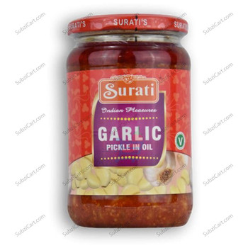 Surati Garlic Pickle, 283 Grams