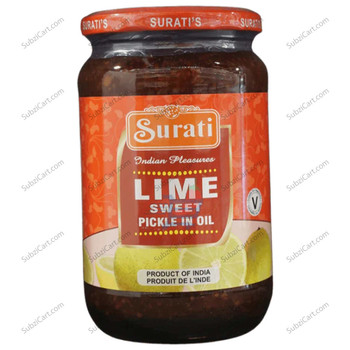 Surati Lime Sweet Pickle, 800 Grams