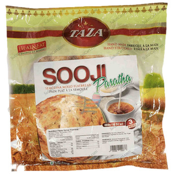 Taza Sooji Paratha, 480 Grams