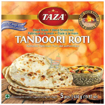 Taza Tandoori Roti 5 Pc, 450 Grams