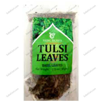 Vedic Secrets Tulsi Leaves, 50 Grams