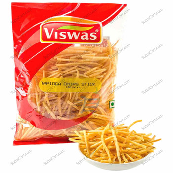 Viswas Tapioca Chips, 130 Grams