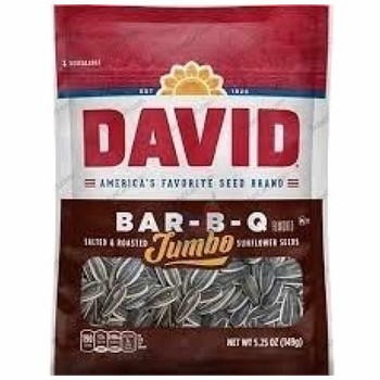 David Barbeque Sunflower Seeds, 46 Grams