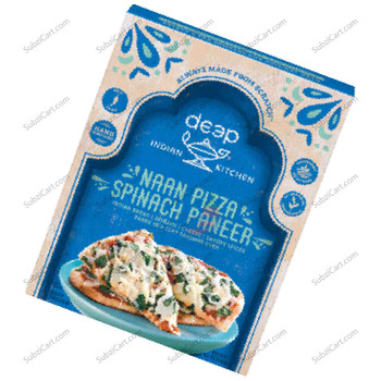 Deep Naan Pizza Spinach Paneer, 240 Grams