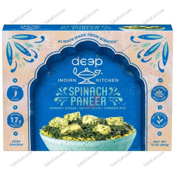 Deep Spinach Paneer, 283 Grams