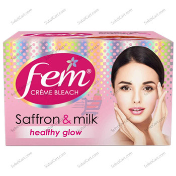 Fem Creme Bleach Saffron, 64 Grams